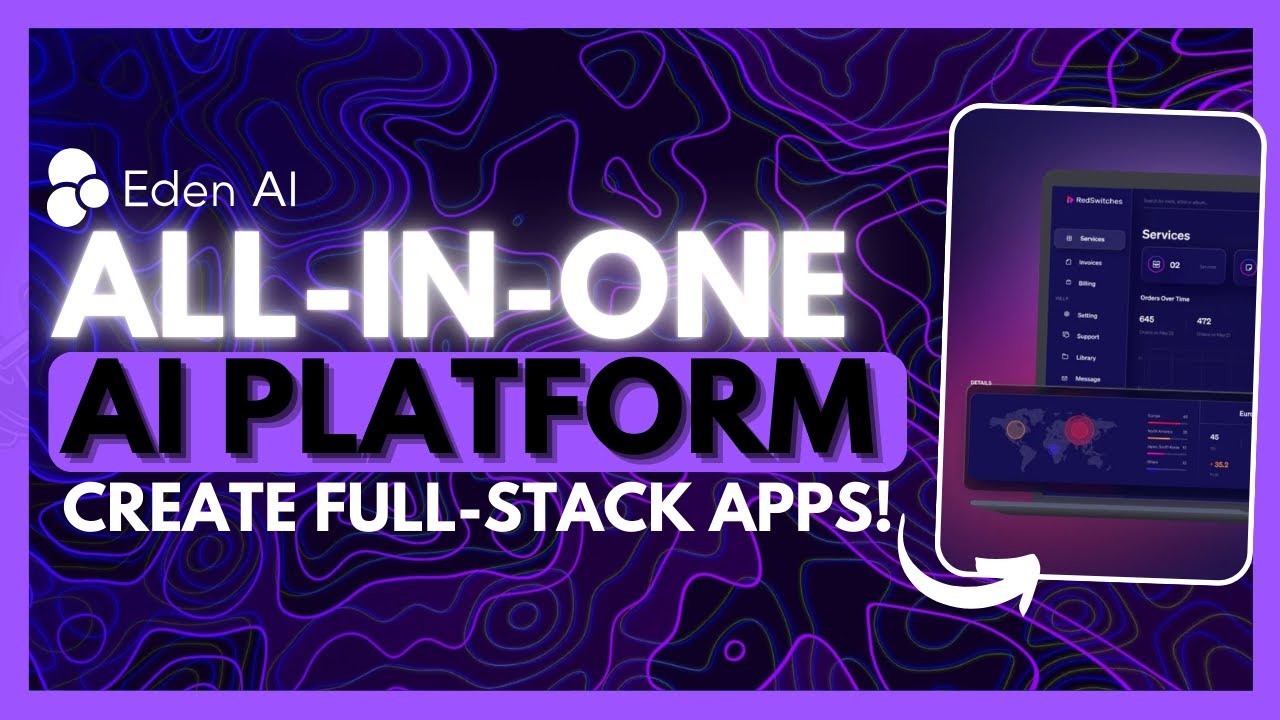 Eden AI: All-In-One AI Platform! Generate Full Stack Apps with NO CODE,  Rag, AI Models, Etc!
