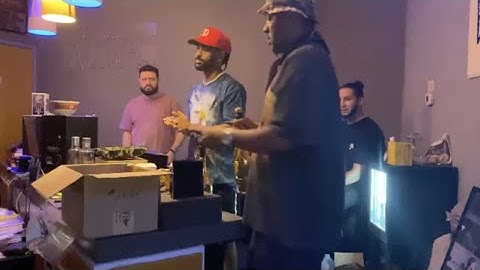 Hit-Boy Studio Session Ft. Travis Scott Justin Bieber and Big Sean