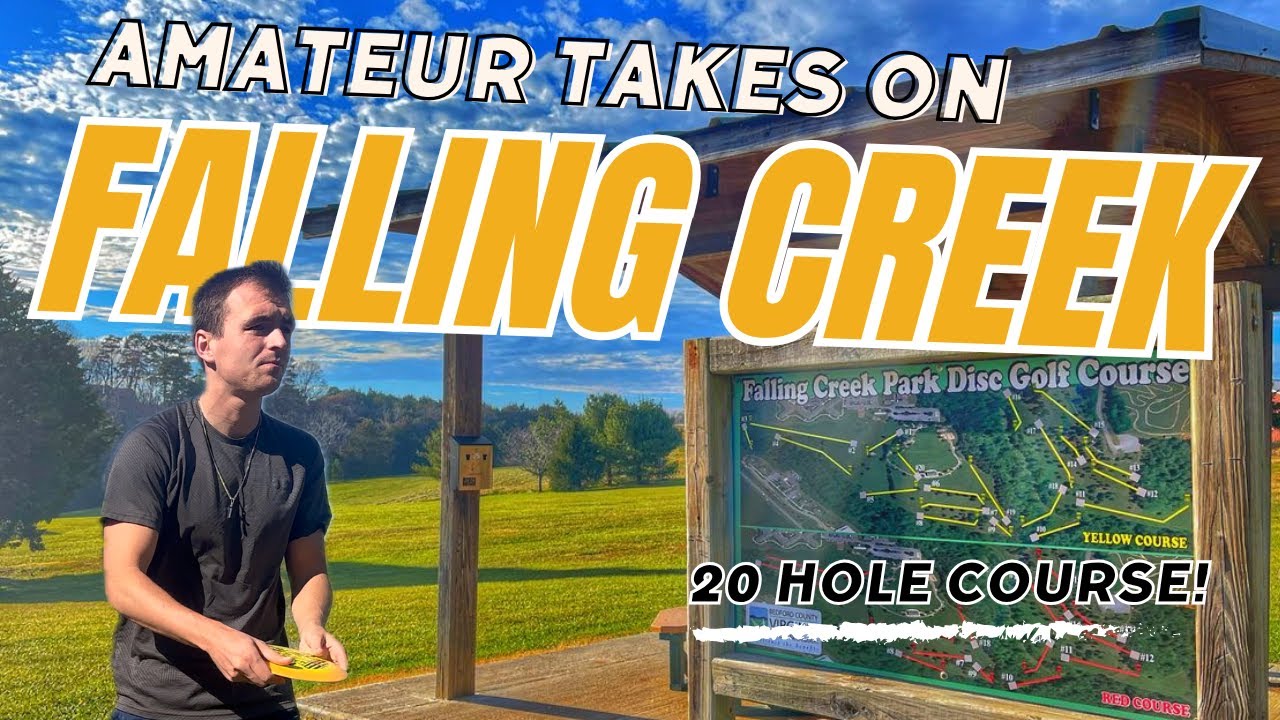 Testing My Skills at Falling Creek a 20 Hole Course!