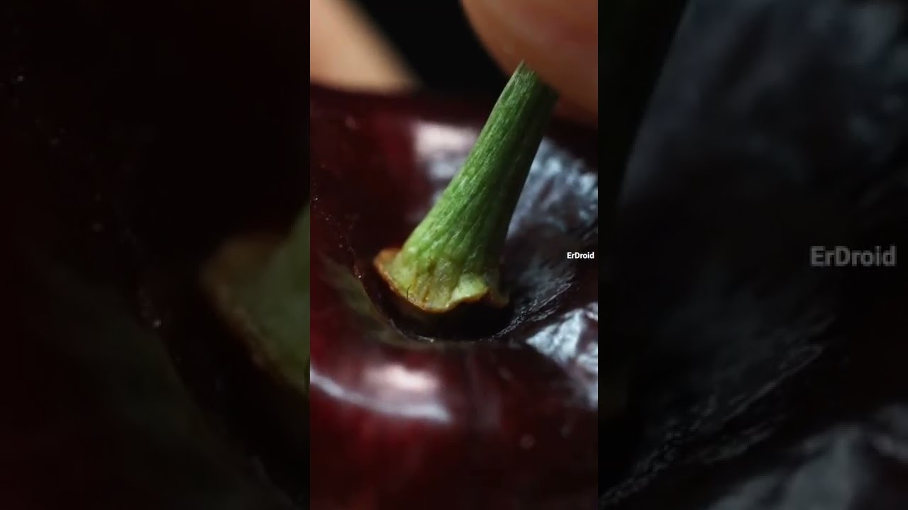 Peeling of Cherry in Slow Motion