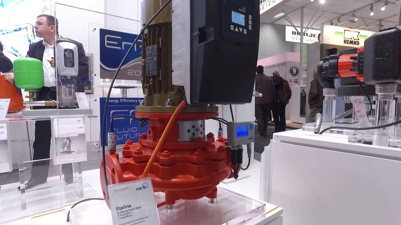 bautec 2016: Produktvideo KSB Aktiengesellschaft - Etaline Pumpe