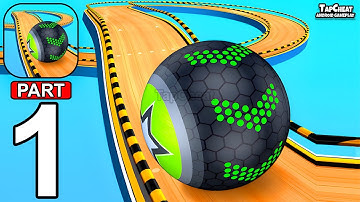 Going Balls - Gameplay Walkthrough Part 1 Levels 1-15 (Android, iOS)