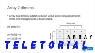 ARRAY ALPRO - TELETORIAL