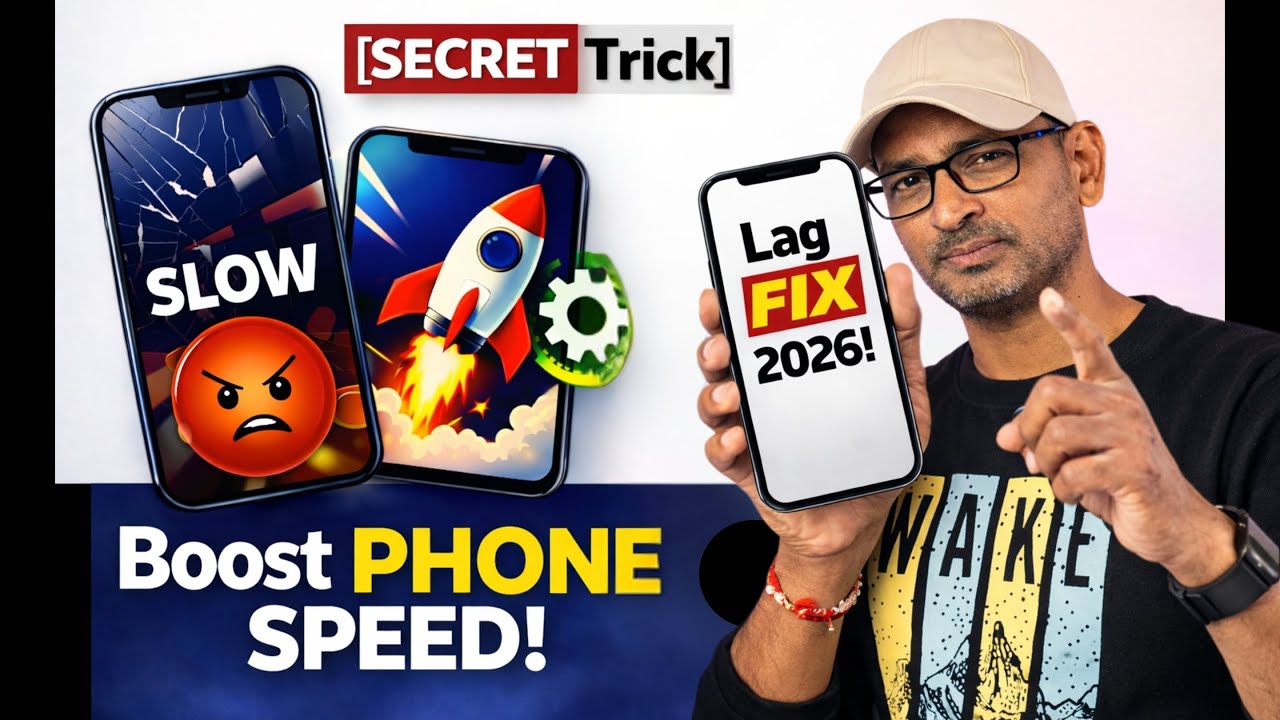 5 Mins to FIX Your LAGGING Phone