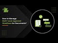 How to Manage Multi - Level Approval Workflows for Documents ?