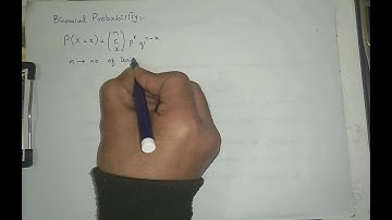 Binomial Distribution in Probability | Binomial Distribution (Hindi/Urdu)