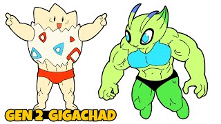 Pokémon  Gen 2 Johto but STRONGER 💪