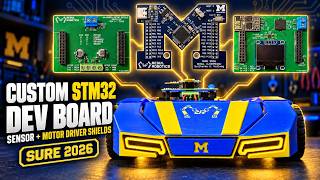 I Built a Custom STM32 Development Board for My University | M32 – SURE 2026