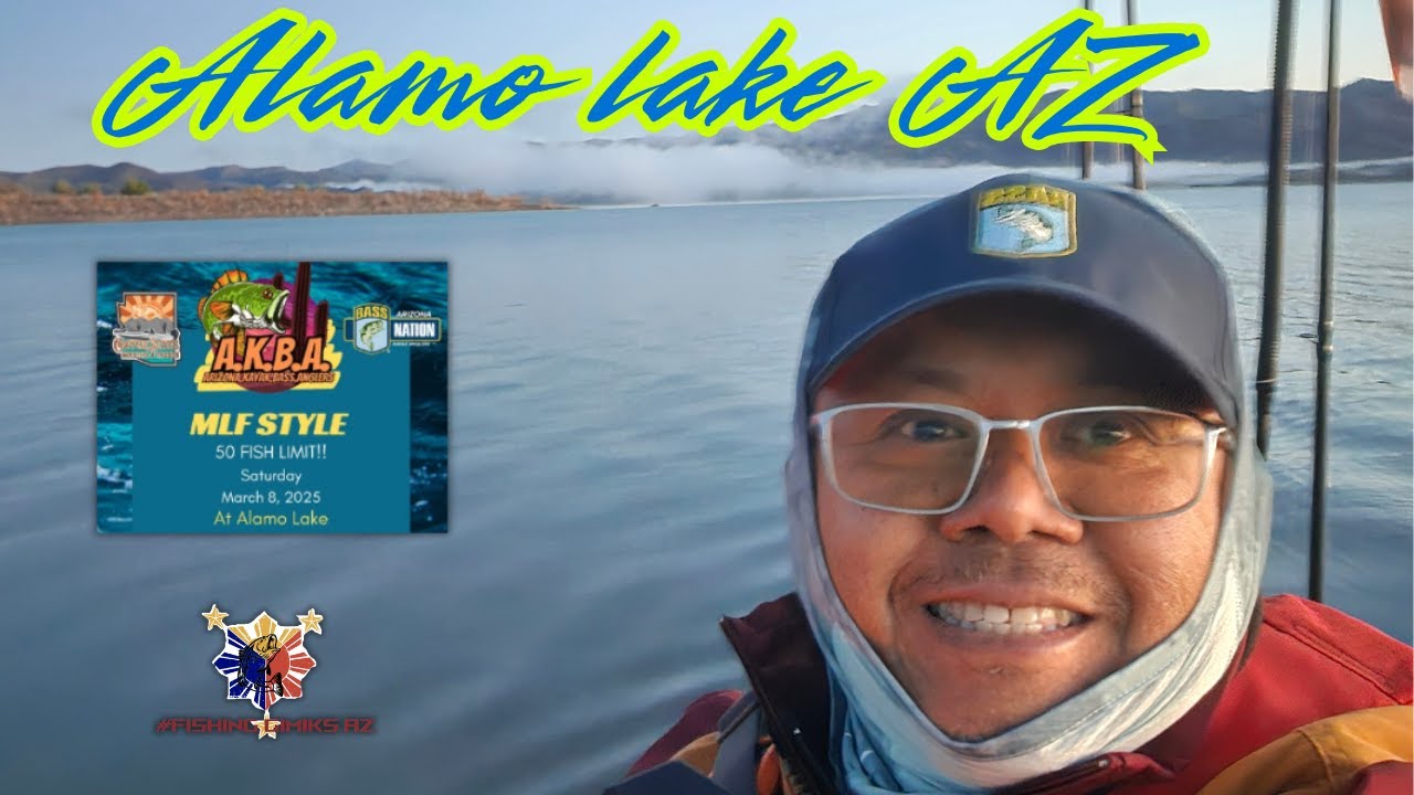 AZ Kayak Bass Anglers - MLF Tourney Alamo Lake AZ 