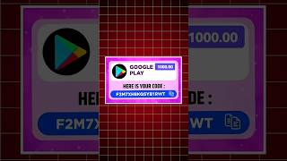 Free Redeem Code 1000 | Google Play Store Redeem Code | How to Get Free Redeem Codes 2026