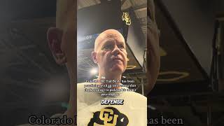 #CUBuffs HC Tad Boyle on how practicing with an altered shot clock helps pace of play