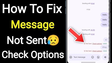 Message Not Sent Check options || Message Waiting to connect Check options Problem