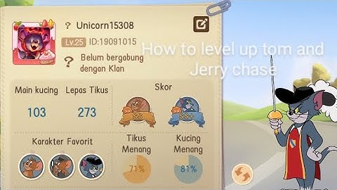 How to level up in tom and Jerry chase
