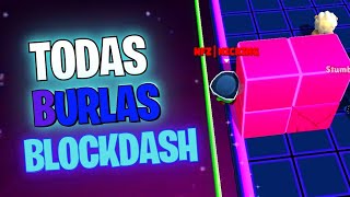 aprendendo rodas as burlas do Block dash!! 😝