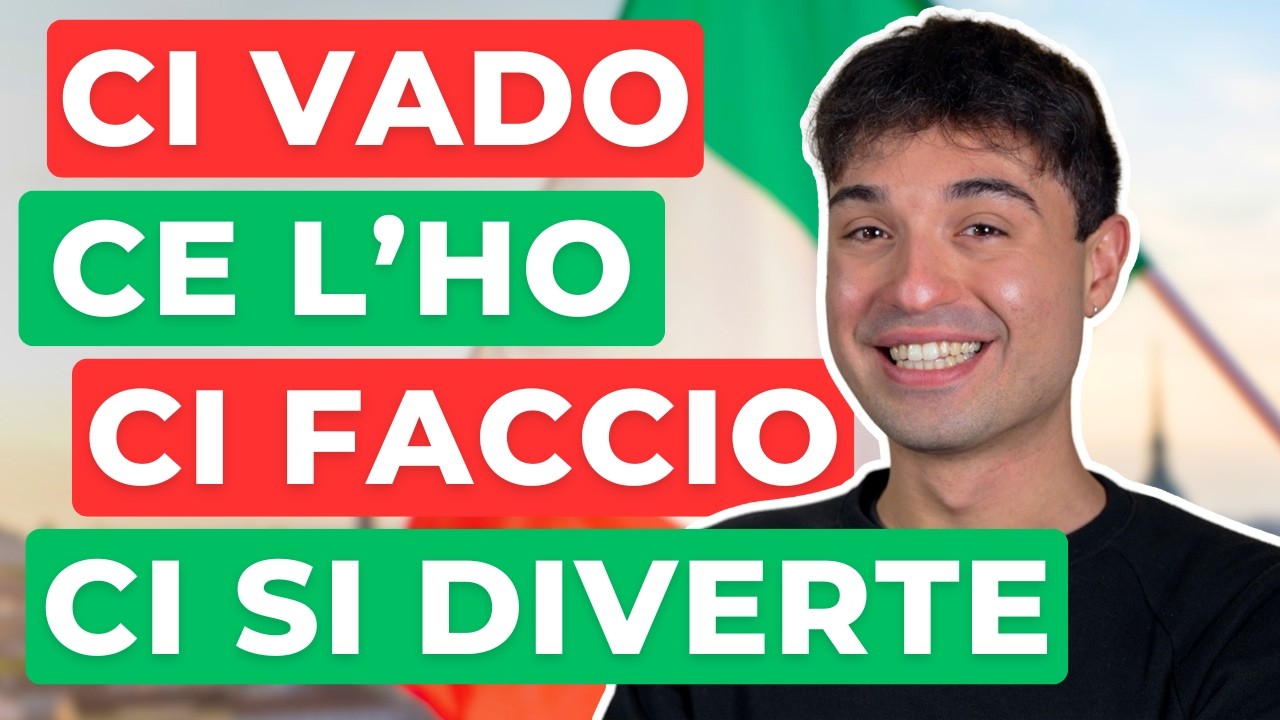 Come usare CI in Italiano: tutte le regole che devi sapere!