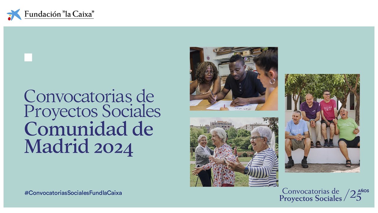 Convocatorias de Proyectos Sociales – Comunidad de Madrid 2024 - YouTube