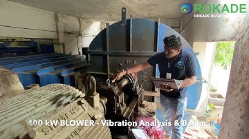 Vibration Analysis & In Situ Balancing of 400 kW Blower - ROKADE Group