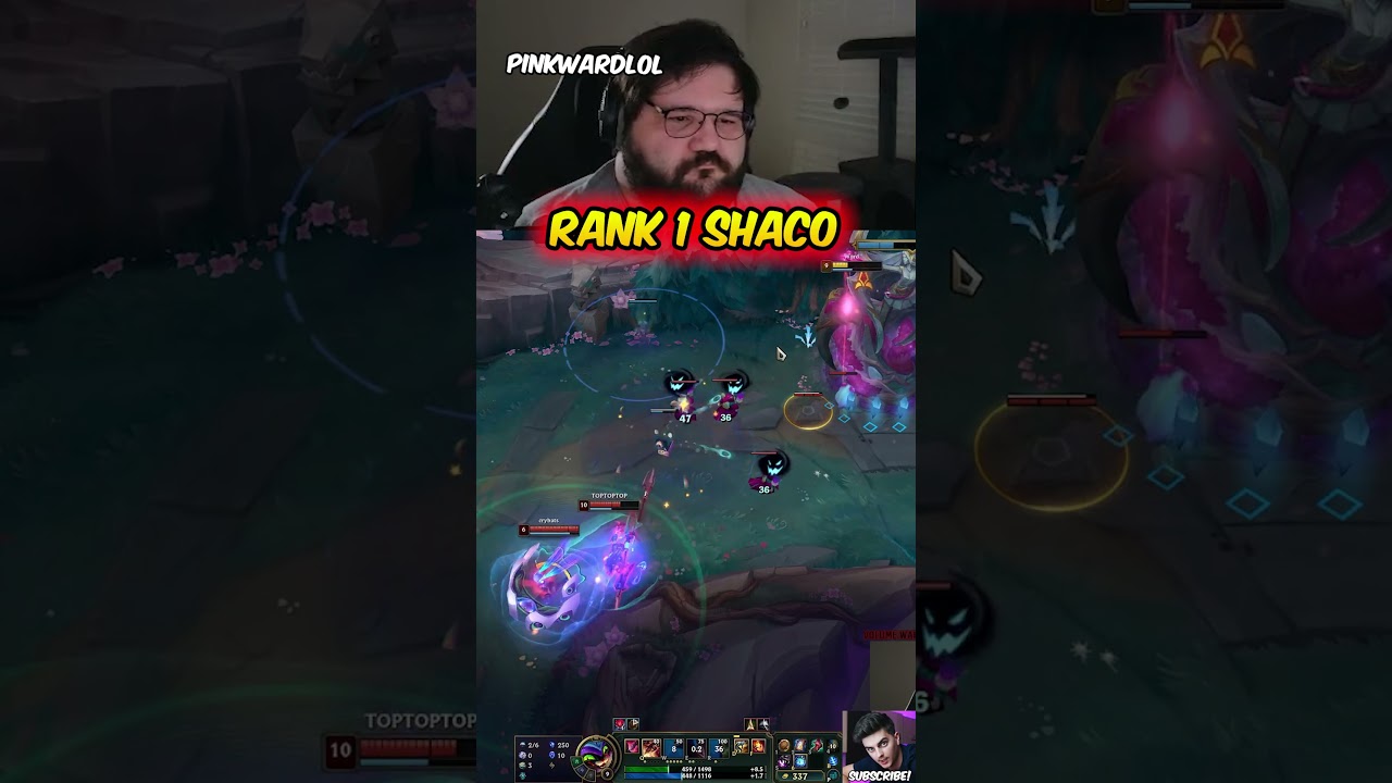 Top 500 Players Still Try To DIVE The Rank 1 Shaco❗