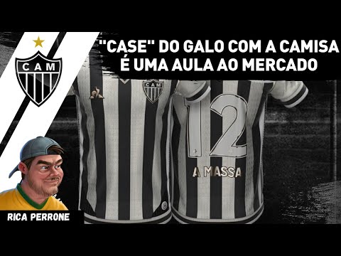 Galo faz a camisa, inverte lógica do mercado e fatura 20 milhões