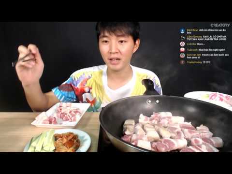(Live) Ma túy thịt heo bao rọi với cơm - Woossi TV - (Live) Ma túy thịt heo bao rọi với cơm - Woossi TV