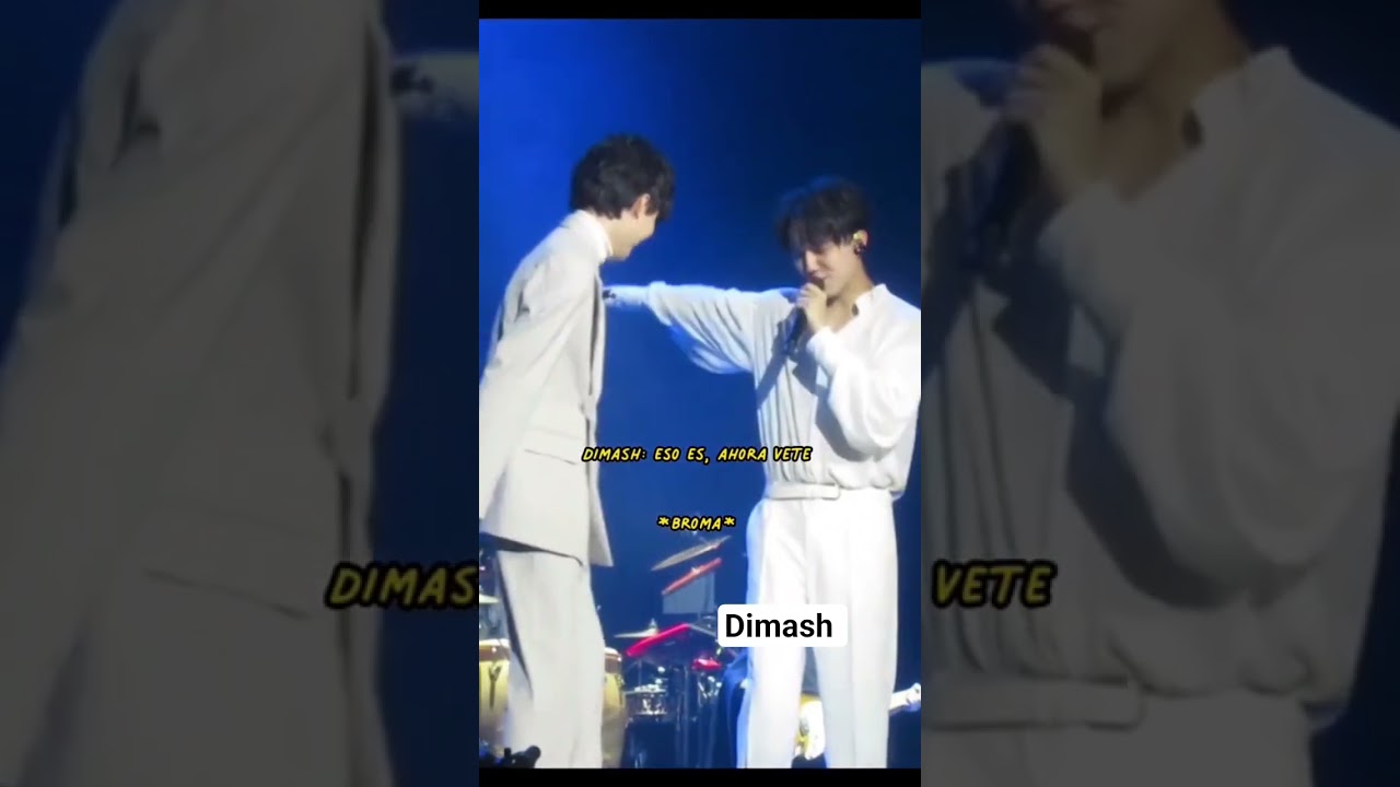 Dimash el hermano mayor😏😂
