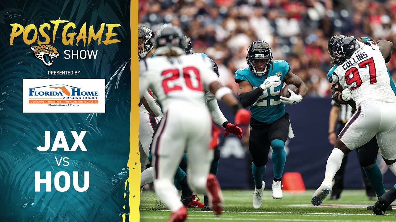 Jacksonville Jaguars (21) vs. Houston Texans (37) | Postgame ...