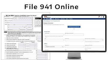 How To eFile 941 Tax Form:  Step-by-Step Instructions