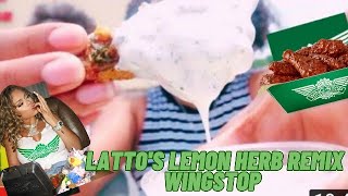 WING STOP NEW BIG LATTO WINGS REVIEW wingstop W cindyeateatz