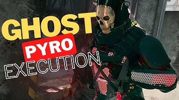 Unleashing the Fiery Fury:Ghost Pyro Skin & 3RD PERSON Finishing Moves in Modern WarfareII & Warzone