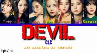 CLC - Devil [Rom/INA] color coded lyrics dan terjemahan ( subindo )