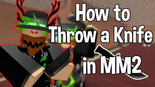 How to Throw a Knife | Roblox Murder Mystery 2 screenshot 4