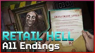 Maxy Plays Retail Hell - All Endings