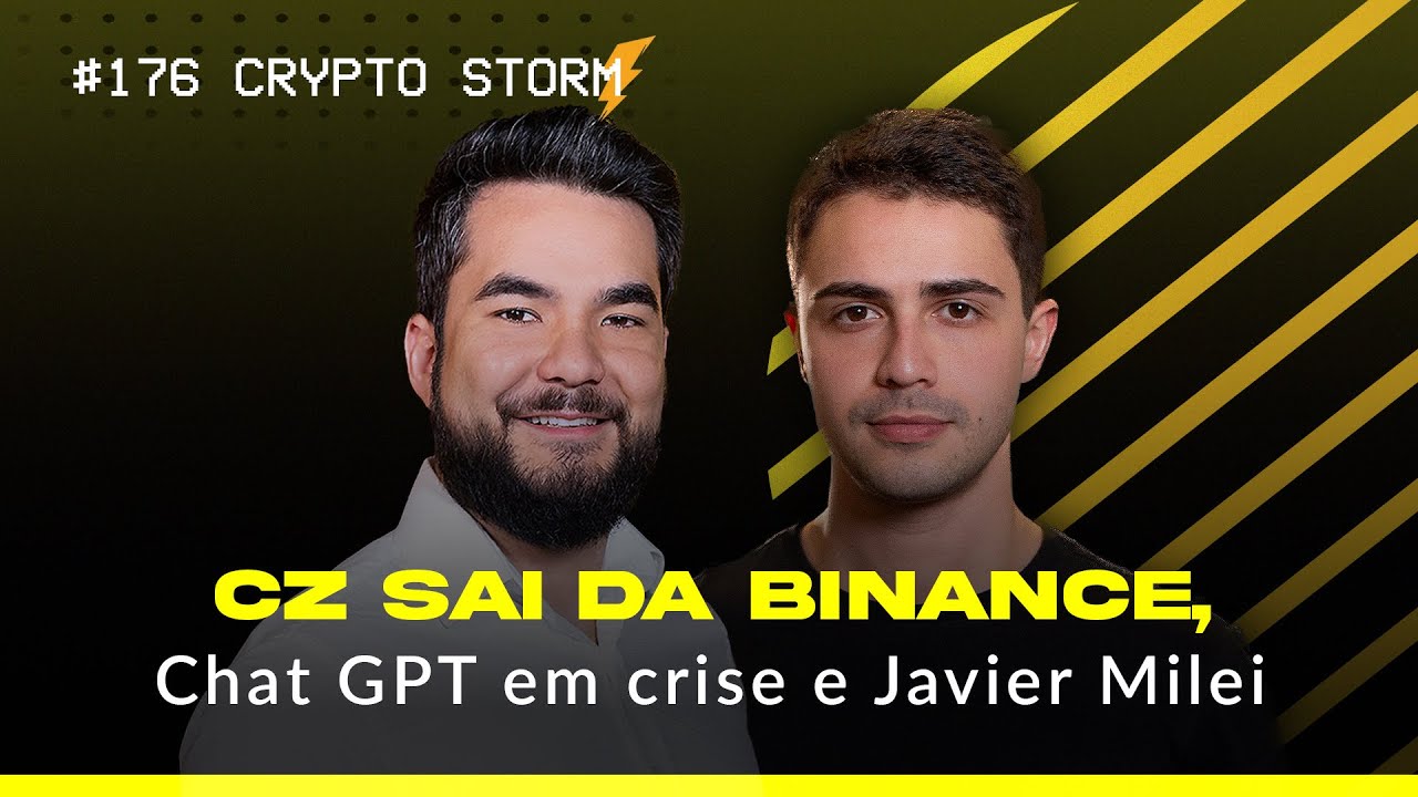 #176 URGENTE: CZ RENUNCIA E BINANCE PODE PAGAR MULTA! Chat GPT em crise e  Javier Milei