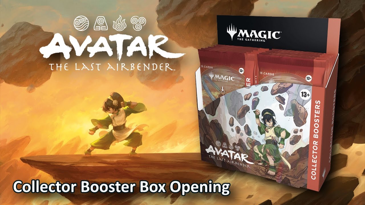 Avatar: The Last Airbender Collector Booster Box Opening - YouTube