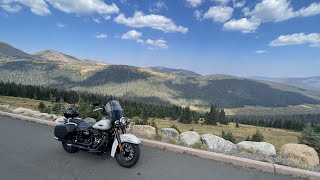 Day 3, Harley Davidson Heritage Softtail Colorado Bike Trip, Rocky Mountain National Park, Mt. Evans