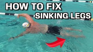 How To Stop Dragging Your Legs Swimming with Coach Wendy