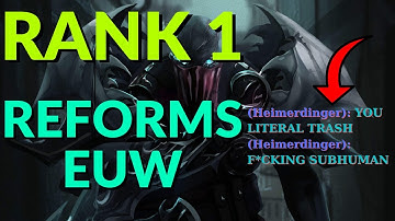 Rank 1 Pyke meets the most TOXIC EUW Player EVER?