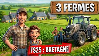 FS25 : PÈRE & FILS ET 2 AMIS EN BRETAGNE screenshot 4