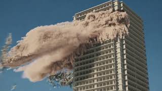 Building Destruction VFX Blender (WIP) | tutorial soon | EBG