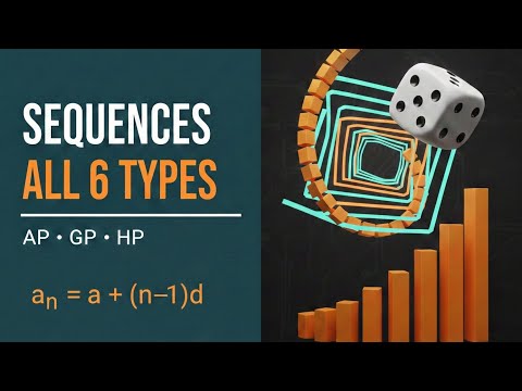 Sequences Masterclass: All 6 Types Explained (AP, GP & Symmetric Sequence) | GMAT • CAT • GRE