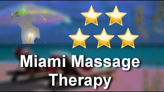 Beach Massage Miami Beach