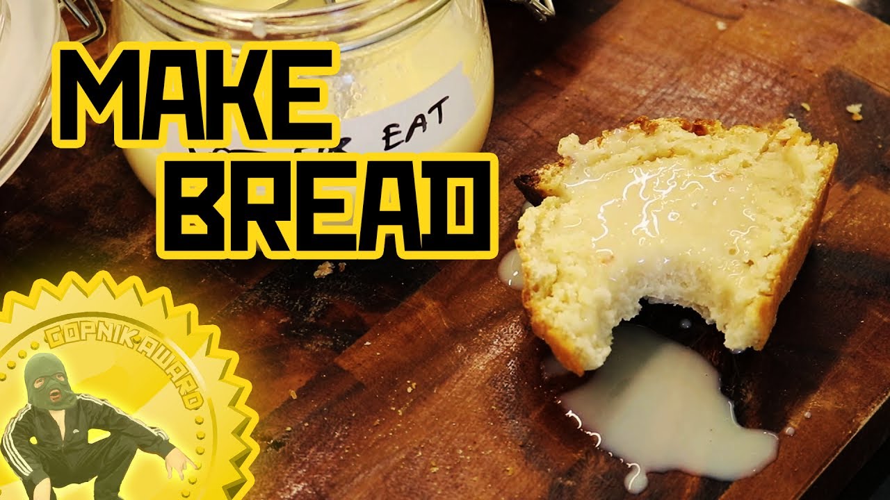 Kefir bread and condensed milk - Low budget cooking