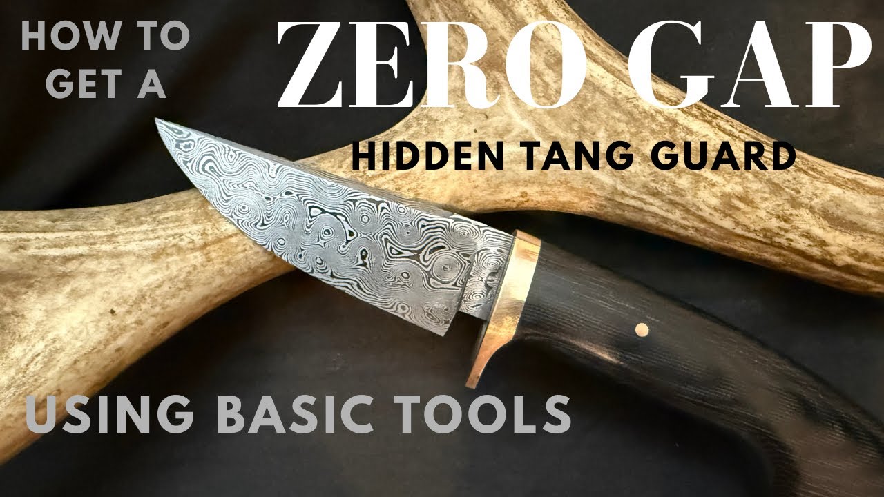 Установка гарды на нож со скрытым хвостовиком: что нужно знать