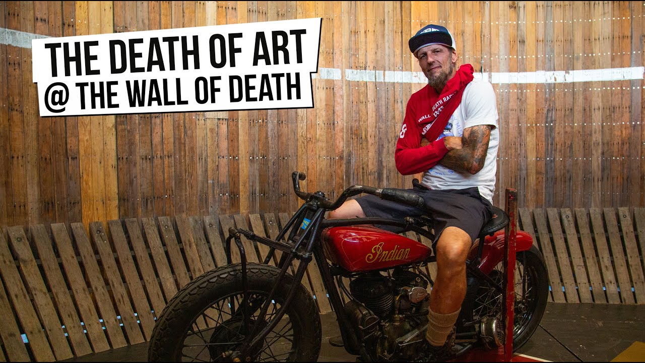 Larry Rhett The Death Of Art - The Wall Of Death with Rhett Rotten @ Indian Larry's ...