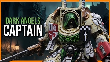 Kitbashing a DARK ANGELS Terminator Captain