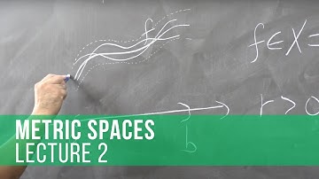 Metric Spaces 2: Open Sets