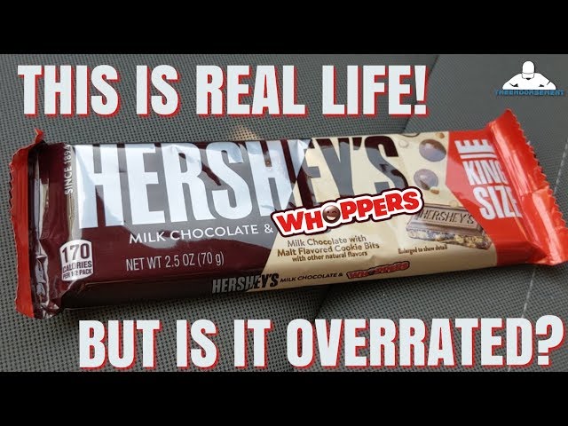 Hershey's® & Whoppers® Candy Bar Review! 🍫😍 