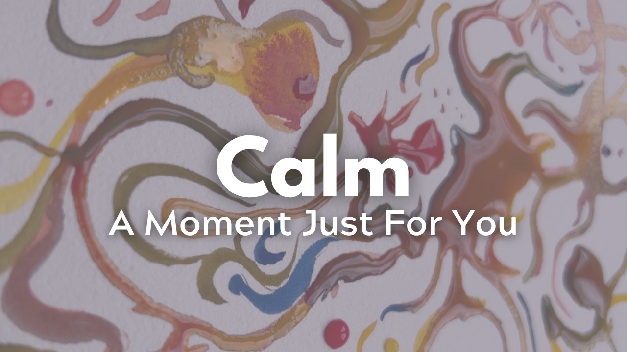 Calm Your Nervous System | Guided Meditation with Watercolour Painting ...