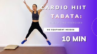 10 Min Cardio Jumpstart 🔥|Intense HIIT Workout| Tabata Format