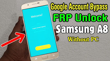 Samsung A8 (SM-A800) FRP Unlock/ Google Account Bypass || Android 6.0.1 (Without PC)